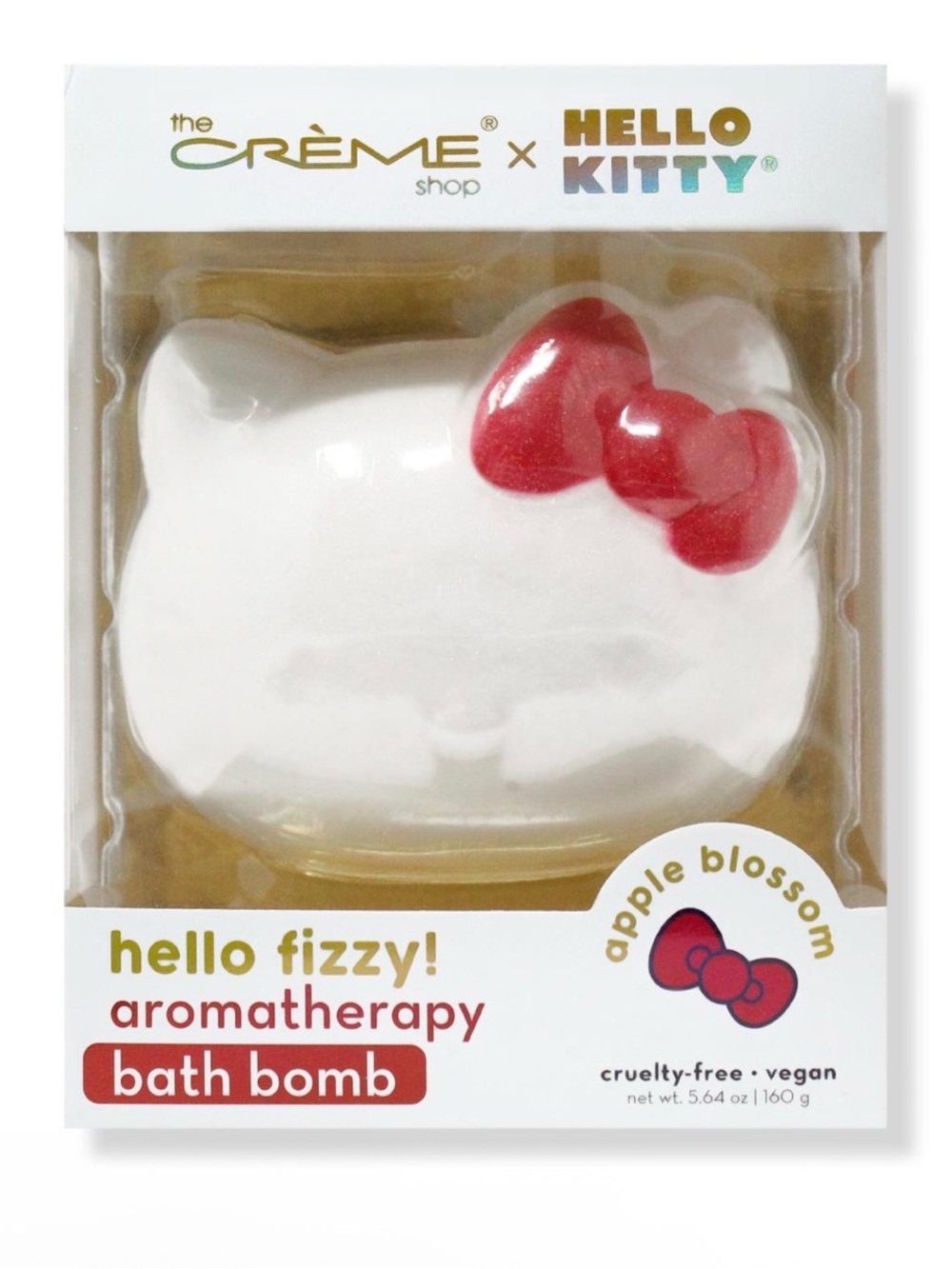 *BUY NOW* The Crème Shop Hello Kitty Hello Fizzy! Aromatherapy Bath Bomb